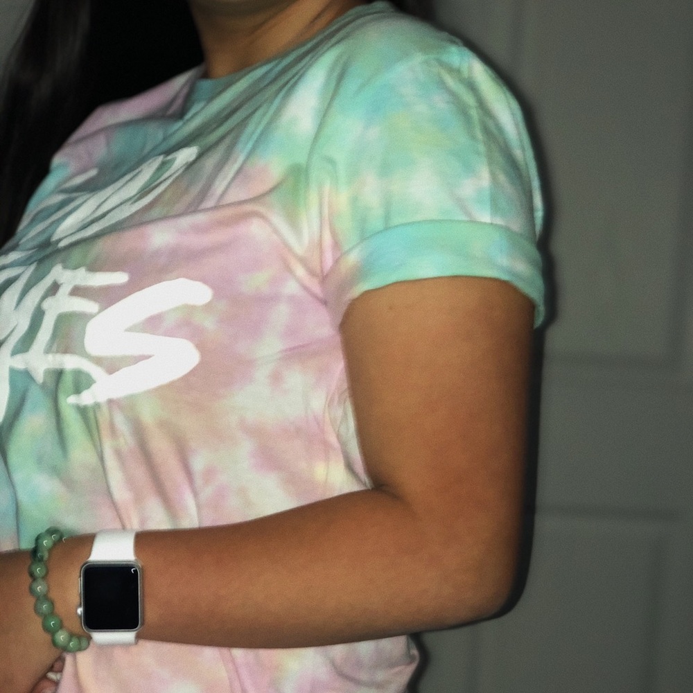 tie dye good times t shirt